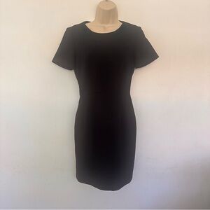 Black Halo Jackie Classic Black Sheath Dress Women’s Size 2